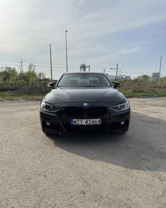 BMW Seria 3 cena 91900 przebieg: 96000, rok produkcji 2015 z Warszawa małe 79